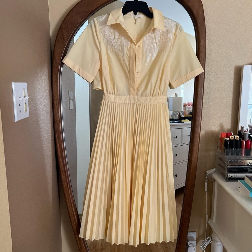 Maje embroidered sundress